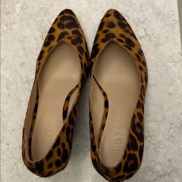 1. State Leopard Print Women's Shoes, Size 7M, worn once! - Picture 10 of 10